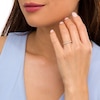 Thumbnail Image 2 of 1/6 CT. T.W. Marquise-Shaped Multi-Diamond Trio Stackable Anniversary Band in 10K White Gold