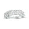 Thumbnail Image 1 of 1/2 CT. T.W. Diamond Double Row Anniversary Band in 14K White Gold