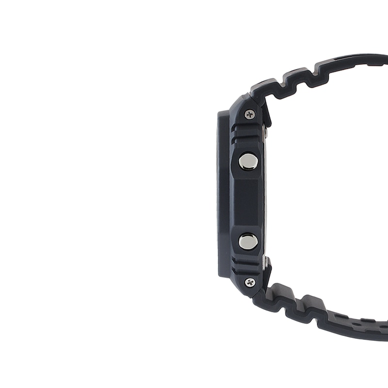 Main Image 2 of Men's Casio G-Shock Classic Gunmetal Grey Resin Strap Watch with Grey Camouflage Dial (Model: GA2100CA-8A)