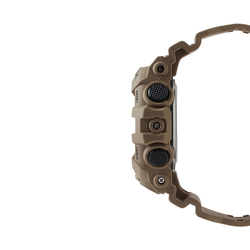 Main Image 2 of Men's Casio G-Shock Classic Brown Resin Strap Watch with Black Camouflage Dial (Model: GA700CA-5A)