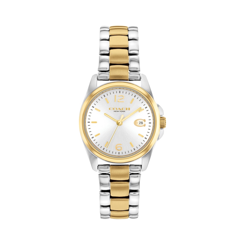 Main Image 1 of Ladies' Coach Greyson Two-Tone Watch with Silver-Tone Dial (Model: 14503909)