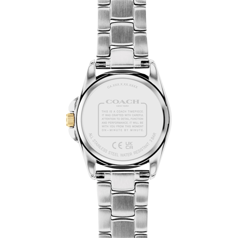 Main Image 3 of Ladies' Coach Greyson Two-Tone Watch with Silver-Tone Dial (Model: 14503909)