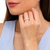 Thumbnail Image 2 of 1/2 CT. T.W. Multi-Diamond Seven Stone Anniversary Band in 14K White Gold