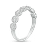 Thumbnail Image 3 of 1/2 CT. T.W. Multi-Diamond Seven Stone Anniversary Band in 14K White Gold