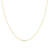 Thumbnail Image 1 of 1.25mm Paper Clip Link Chain Necklace in Solid 14K Gold – 18&quot;