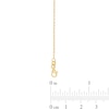 Thumbnail Image 3 of 1.25mm Paper Clip Link Chain Necklace in Solid 14K Gold – 18&quot;