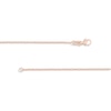 Thumbnail Image 2 of 1.25mm Paper Clip Link Chain Necklace in Solid 14K Rose Gold – 18"