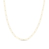Thumbnail Image 1 of 3.4mm Paper Clip Link Chain Necklace in Solid 14K Gold – 18"