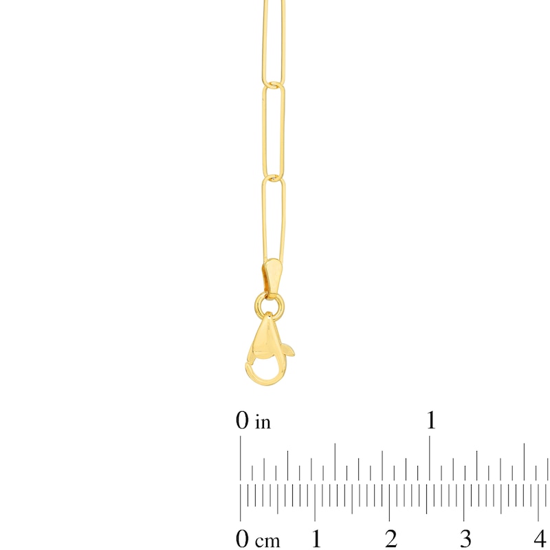 Paperclip Link Chain 18 Chain Necklace in 14K Gold - Gold