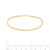 Thumbnail Image 3 of 3.1mm Cuban Curb Chain Bracelet in Solid 14K Gold – 7.5"