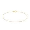 Thumbnail Image 0 of 0.88mm Elongated Box Chain Bracelet in Solid 14K Gold – 7.25"