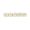 Thumbnail Image 3 of 1 CT. T.W. Diamond Seven Stone Anniversary Band in 14K Gold