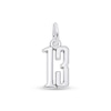 Thumbnail Image 1 of Rembrandt Charms® Number "13" Disc in Sterling Silver