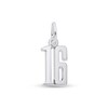 Thumbnail Image 1 of Rembrandt Charms® Number "16" Disc in Sterling Silver