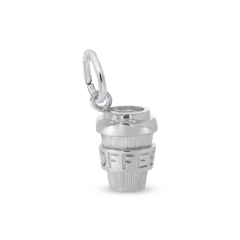 Main Image 2 of Rembrandt Charms® Coffee Cup in Sterling Silver