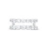 Thumbnail Image 3 of 1-1/2 CT. T.W. Diamond Graduating Solitaire Enhancer in 14K White Gold
