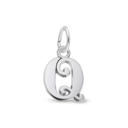 Rembrandt Charms® Letter "Q" in Sterling Silver