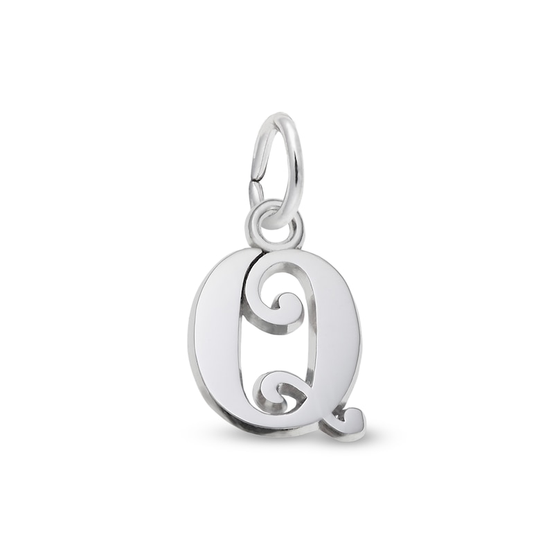 Main Image 1 of Rembrandt Charms® Letter "Q" in Sterling Silver