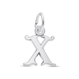 Rembrandt Charms® Letter "X" in Sterling Silver