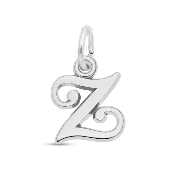 Rembrandt CharmsÂ® Letter "Z" in Sterling Silver
