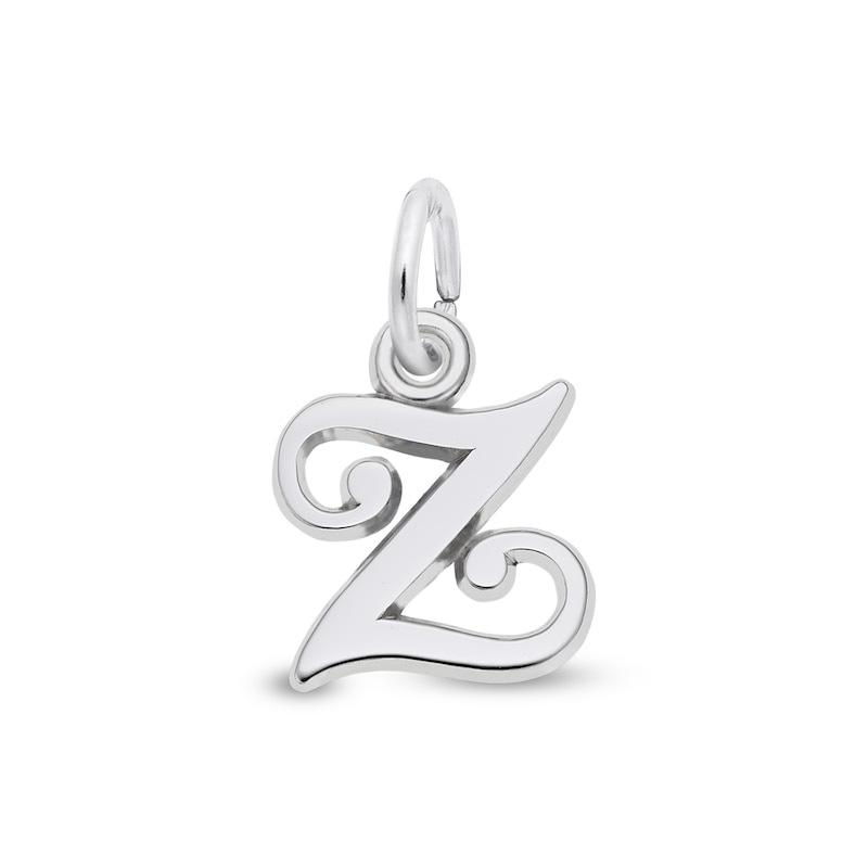 Main Image 1 of Rembrandt Charms® Letter "Z" in Sterling Silver