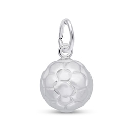 Rembrandt Charms® Soccer Ball in Sterling Silver