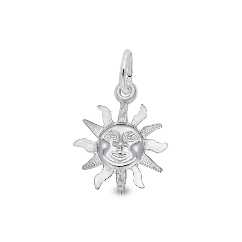 Main Image 1 of Rembrandt Charms® Smiling Sun in Sterling Silver