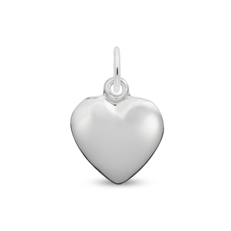 Rembrandt Charms® Puffed Heart in Sterling Silver