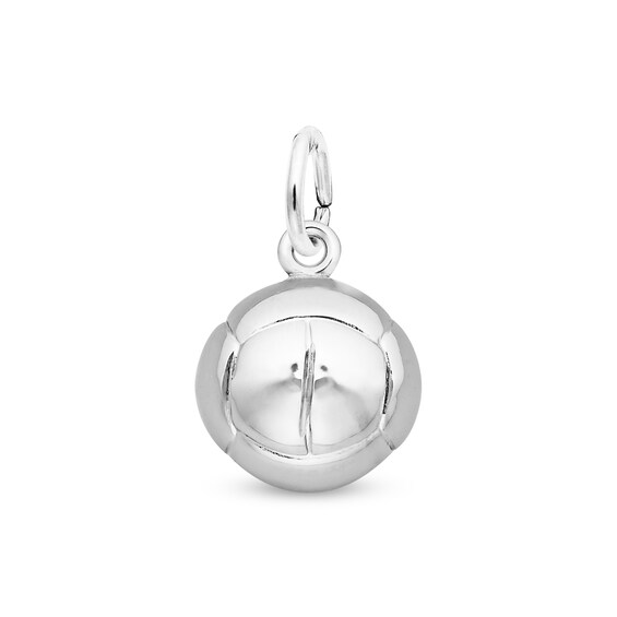 Rembrandt CharmsÂ® Volleyball in Sterling Silver