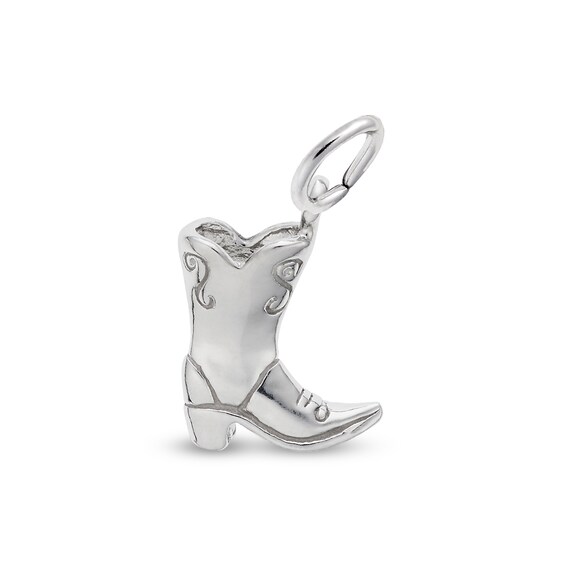 Rembrandt CharmsÂ® Cowboy Boot in Sterling Silver