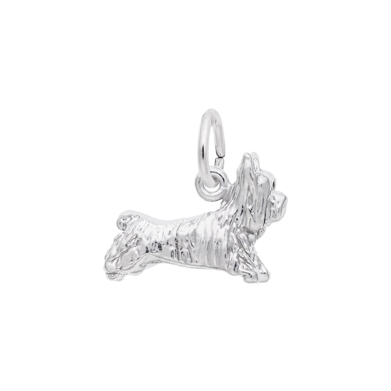 Rembrandt Charms® Terrier Dog in Sterling Silver