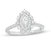 Thumbnail Image 0 of 3/4 CT. T.W. Marquise Diamond Double Frame Engagement Ring in 14K White Gold (I/I1)