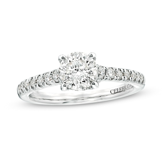 Celebration Infinite™ 1-3/8 CT. T.w. Certified Diamond Solitaire Engagement Ring in 14K White Gold (I/Si2)