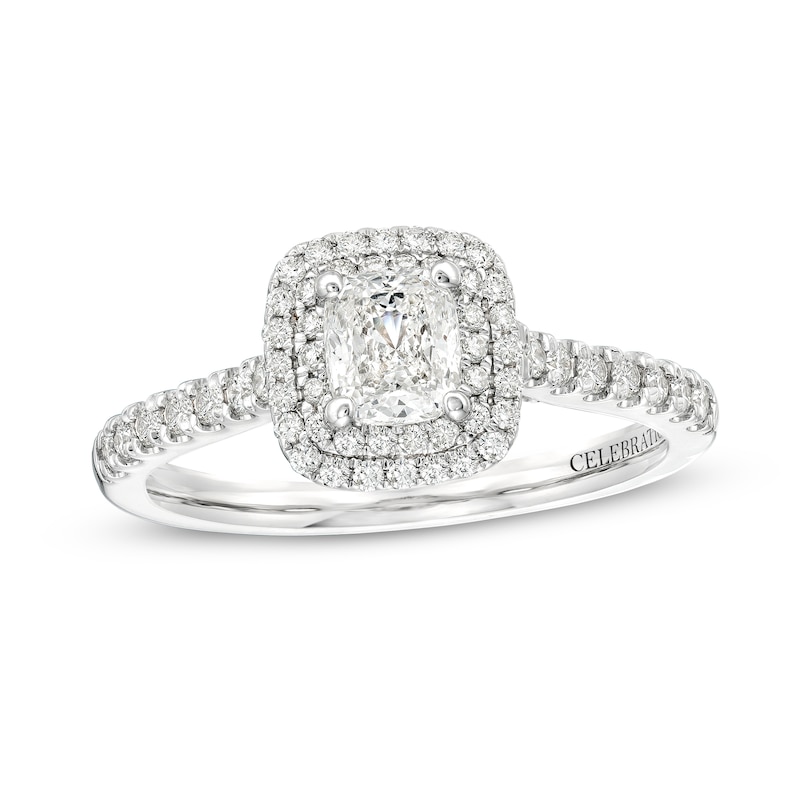 Celebration Infinite™ 1 CT. T.W. Certified Cushion-Cut Diamond Frame ...