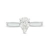 Thumbnail Image 4 of Celebration Infinte™ 1 CT. Certified Pear-Shaped Diamond Solitaire Engagement Ring in 14K White Gold (I/SI2)