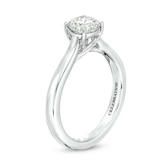 Celebration Infiniteâ¢ 1 CT. Certified Diamond Solitaire Engagement Ring in 14K White Gold (I/Si2)