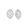 Thumbnail Image 0 of 3/8 CT. T.W. Marquise Diamond Open Frame Stud Earrings in 10K White Gold