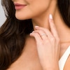 Thumbnail Image 2 of 1/2 CT. T.W. Diamond Seven Stone Anniversary Band in 14K White Gold