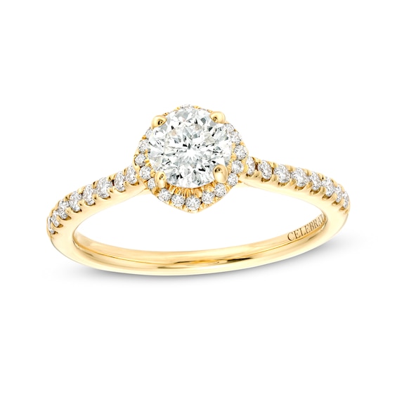 Celebration Infiniteâ¢ 1 CT. T.w. Certified Diamond Frame Engagement Ring in 14K Gold (I/Si2)