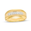Thumbnail Image 1 of 1/3 CT. T.W. Diamond Seven Stone Wedding Band in 10K Gold