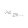 Thumbnail Image 1 of 1/4 CT. T.W. Diamond Scatter Stud Earrings in 10K White Gold