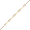 Thumbnail Image 1 of 1/5 CT. T.W. Diamond Alternating Link Bracelet in 10K Gold – 7.5"