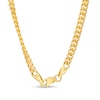 Thumbnail Image 2 of 1/2 CT. T.W. Oval-Shaped Multi-Diamond Sideways Necklace in 10K Gold - 16"