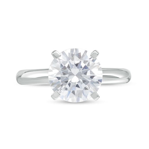3 CT. Certified Lab-Grown Diamond Solitaire Engagement Ring in 14K White Gold (F/Vs2)