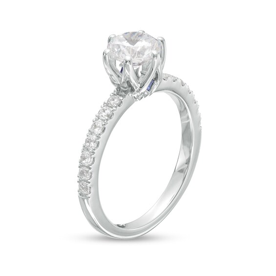 Vera Wang Love Collection 1-1/4 CT. T.w. Diamond Engagement Ring in 14K White Gold
