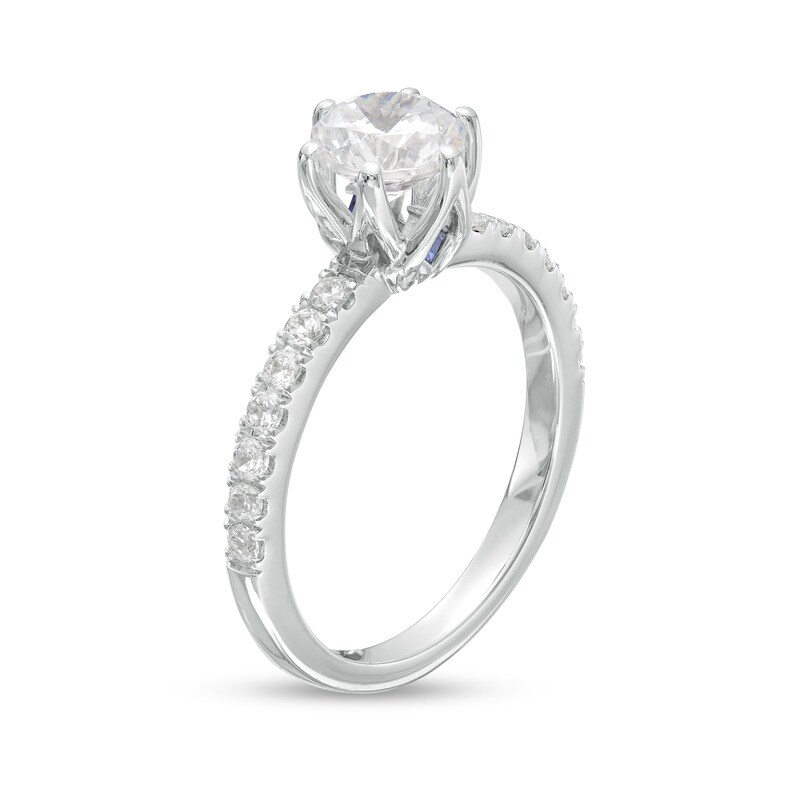 Main Image 3 of Vera Wang Love Collection 1-1/4 CT. T.W. Diamond Engagement Ring in 14K White Gold