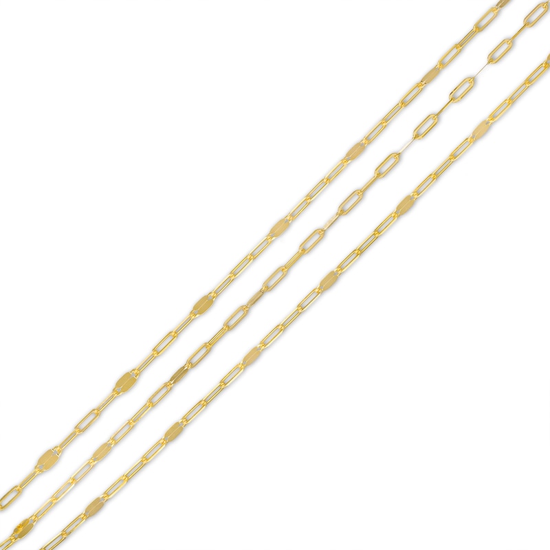 Zales 1.8mm Solid Curb Chain Extender in 14K Gold - 3