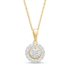 Thumbnail Image 0 of 1/3 CT. T.W. Diamond Frame Pendant in 10K Gold