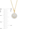 Thumbnail Image 1 of 1/3 CT. T.W. Diamond Frame Pendant in 10K Gold