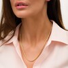 Thumbnail Image 2 of 3.1mm Glitter Rope Chain Necklace in Hollow 14K Gold - 20"
